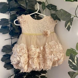 Champagne Dreams infant dress